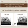 CoMango Fox 5D Shaped Eyelashes Mix8-13 Technological Fibers False Eyelashes Extension Promade Volume Fans Lash Cosmetics