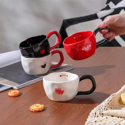 Liebe Tasse Einfache Tasse Universelle Tasse Nachmittagstee-Tasse Keramiktasse Personalisiertes Geschenk Büro-Kaffeetasse