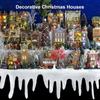 Polyester Xmas Snow Blanket for Xmas Holiday Decor Icicle Fringe Roof Decoration Christmas Fake Snow Blanket Not Easy to Deform