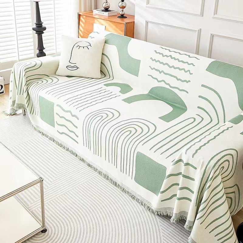 Sofa Blanket Modern Living Room Decorative Towel Cover 1/2/3/4 Seat Simple and Generous, Four Seasons Universal Chenille