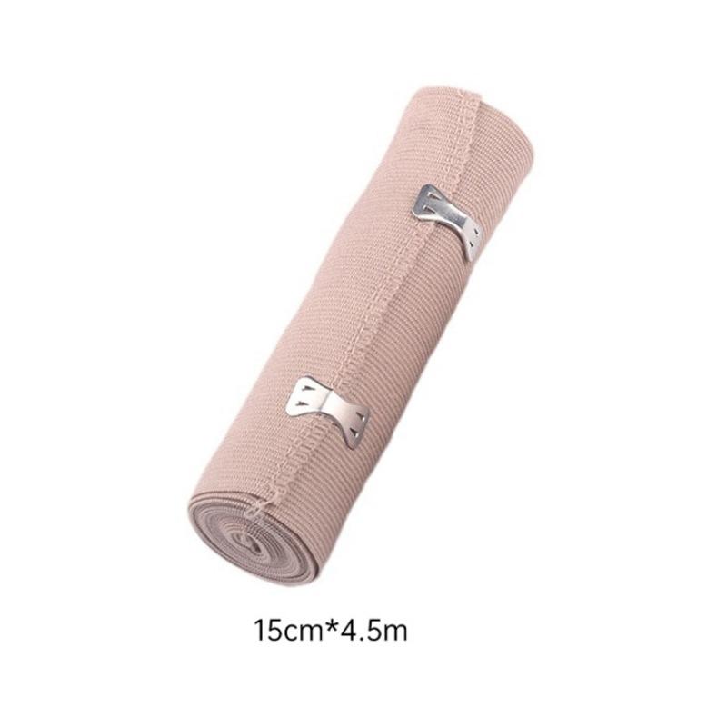 Hoch elastisches Reiskorn-Graues Verbandtuch, Hautfarbenes Hoch elastisches Gummi-Verbandtuch Sport-Schutz-Fußgelenkbandage