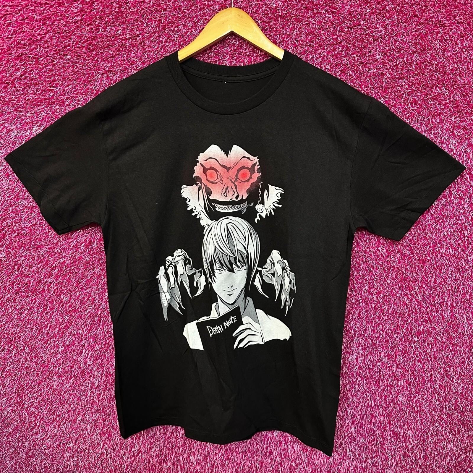 Death Note Light Yagami and Ryuk Shinigami Eyes Anime Tee L XXXXL