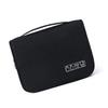 Black Travel Storage Bag with Hook Wet Dry Separation Large Capacity Hanging Toiletries Storage Bag