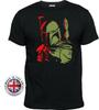 Star Wars Tshirt Boba Fett Black T Shirt Unisex Unisexs Fitted Tshirt Cotton