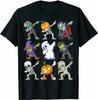 Dabbing Halloween Chlapci Kostra Zombie Strašidelná Dýně Mumie Tričko