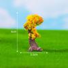 Micro-landscape Simulation of Green Trees Flowers Moss Horticultural Ecology Bottle-making, Scene Decorations Accessories, and Small Ornaments