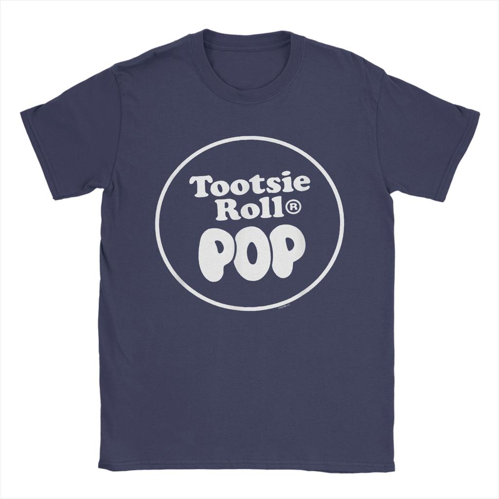Beach Tootsie Roll Pop Wrapper Fashion T-Shirts  100 Cotton Tee Shirt for Men Y2K Basic Hot Sale Short Sleeve Tees