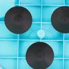 Cat Treat Dispenser Toy Plastic Cute Bear Shape Leaky Food Circle Ball Track Feeder Toy with Spring