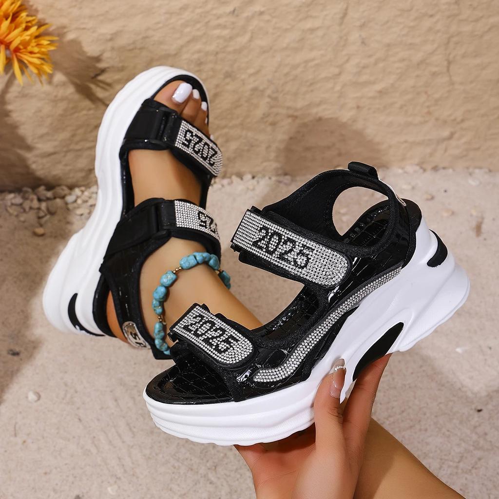 Fashion New Summer Women Platform Sandals Sexy Comfortable Fashionable Sports Wedge Sandals Roman Casual New Walking Shoes for Women