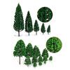 OrgMemory Model Trees for Miniature 29 Trees HO Gauge Railway Architectural Miniature Diorama Gardens, Dioramas, etc. (4-16 cm) Model, Landscape,