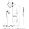 Wired Headphones with 3.5mm Stereo Mini Plug, In-Ear Type, with Microphone and Speaker, for Teleworking and Android Devices