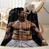 Ronaldo's Iconic Number Seven Blanket Ultra-Soft Suitable for Office Chair Livingroom Chair Four Seasons Universal Digital Print
