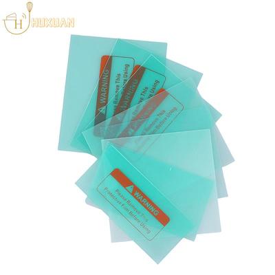 5uds/lote Cubierta de Lente de Repuesto para Casco de Soldadura Transparente (ordenador personal) Placa Protectora Para Lente de Vidrio de Máscara de Soldadura