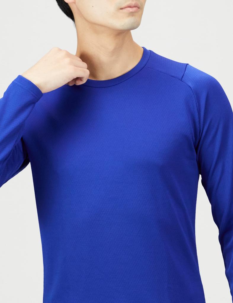 SSK Undershirt Low-Neck Long-Sleeve Mid-Fit