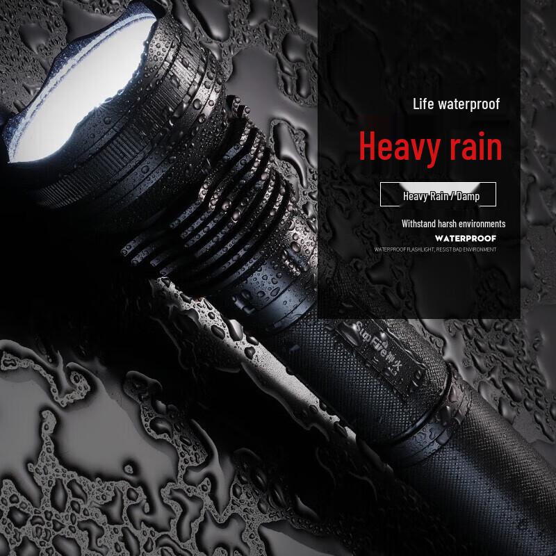 SupFire L3-S Rechargeable Outdoor Flashlight