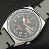 REFURBISHED VINTAGE SEIKO 5 AUTOMATIC JAPAN MENS BLACK DIAL WATCH A433585-2 R117-a433585