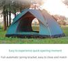 Century Glacier Automatic Folding Tent for 3-4 People: Quick-Open, Double Rainproof for Camping & Beach