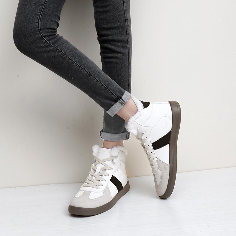 Женские высокие кроссовки — фото 6