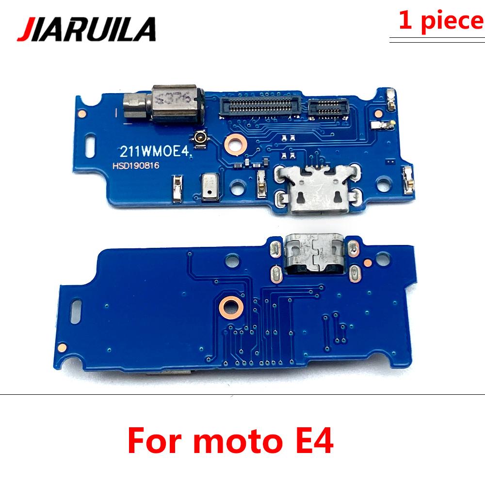 USB Charging Port Charger Board Flex Cable For Moto E7 E6S E1 E6 Plus E1 Play Go E7 Power Dock Plug Connector With Microphone