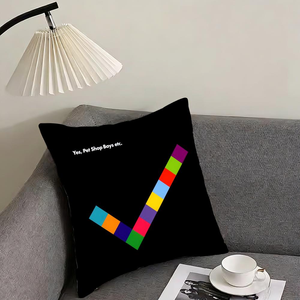 

PPet SShop Boys Cushion Cover Pillowcase Ultra Soft Skin Friendly Fabric Cloud Like Comfort Concealed Zipper 30x30cm