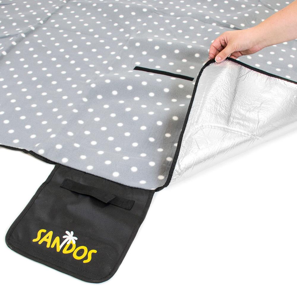 Picnic blanket beach mat insulation waterproof handle lightweight thick 200x200