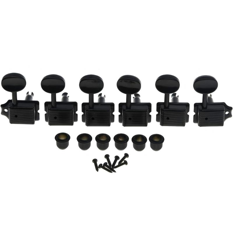 

Pack of 6 Guitar Machine Head Suitable for Enhancing Sound Quality and Resonance on Acoustic and Electric Guitars чёрный