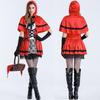 Kostium Cosplay Księżniczki Czerwonego Kapturka na Halloween dla Europy i Ameryki