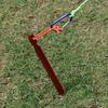10Pcs Canopys Stake Aluminiums Alloys Tent Peg Yard Lawn Peg Outdoor Camping Stake for Fixings Tent Tarps Awnings Pad