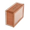 Wooden Money Box with Counter Money Saving Box for Kids Adults Children