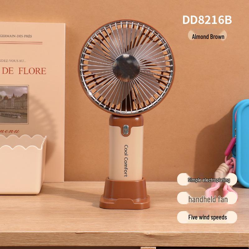 

Portable Handheld USB Rechargeable Mini Fan with Phone Holder Custom/Wholesale/Export
