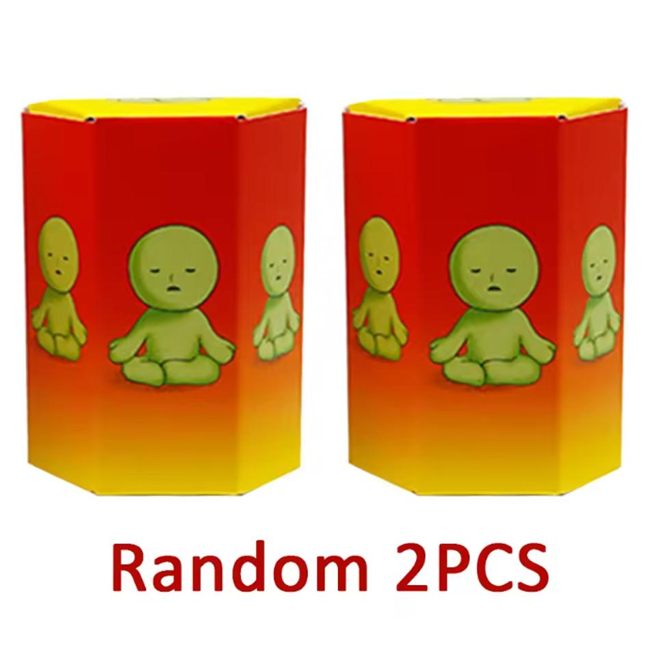 5 styles luminous green dolls mysterious box figures phone accessory doll collection birthday christma gift Bedroom decoration