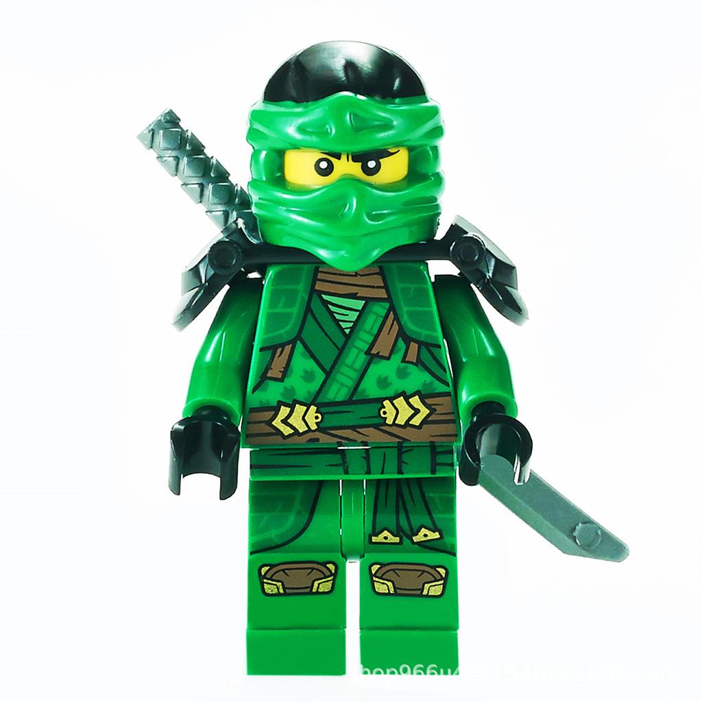 Ninja Warrior Superhero Doll With Weapon Single Building Block Assembly Toy