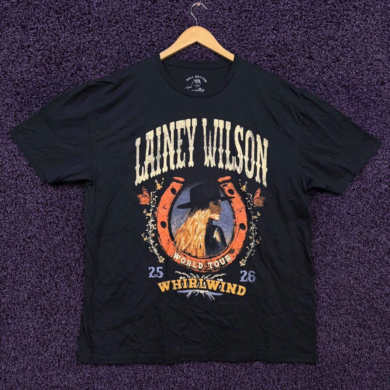 Lainey Wilson Whirlwind Tour T-Shirt Size 2XL S