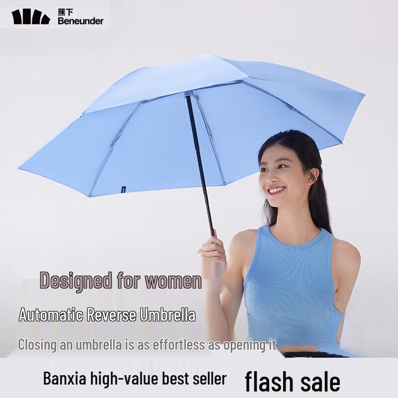 Bananaunder RP63524 Automatic Three-Fold Umbrella