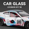 1:24 BMW M4 G82 No.35 Track Sports Coupe Alloy Metal Diecast Model Car Home Trendy & Desktop Display Ornament Birthday Gift Toys