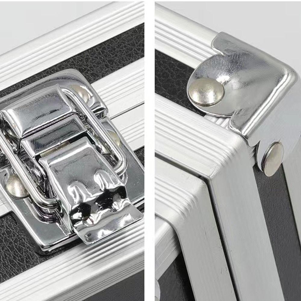 Organizator de scule Cutie de scule din aliaj de aluminiu Cutie pentru echipamente Cutie de protecție pentru instrumente Genți pentru depozitarea sculelor