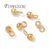 20-40 Pcs KC Gold Plated Bails with Open rings,Bail For Pendants,Jewelry Bails,DIY Bracelets Accessories,Necklace Bail