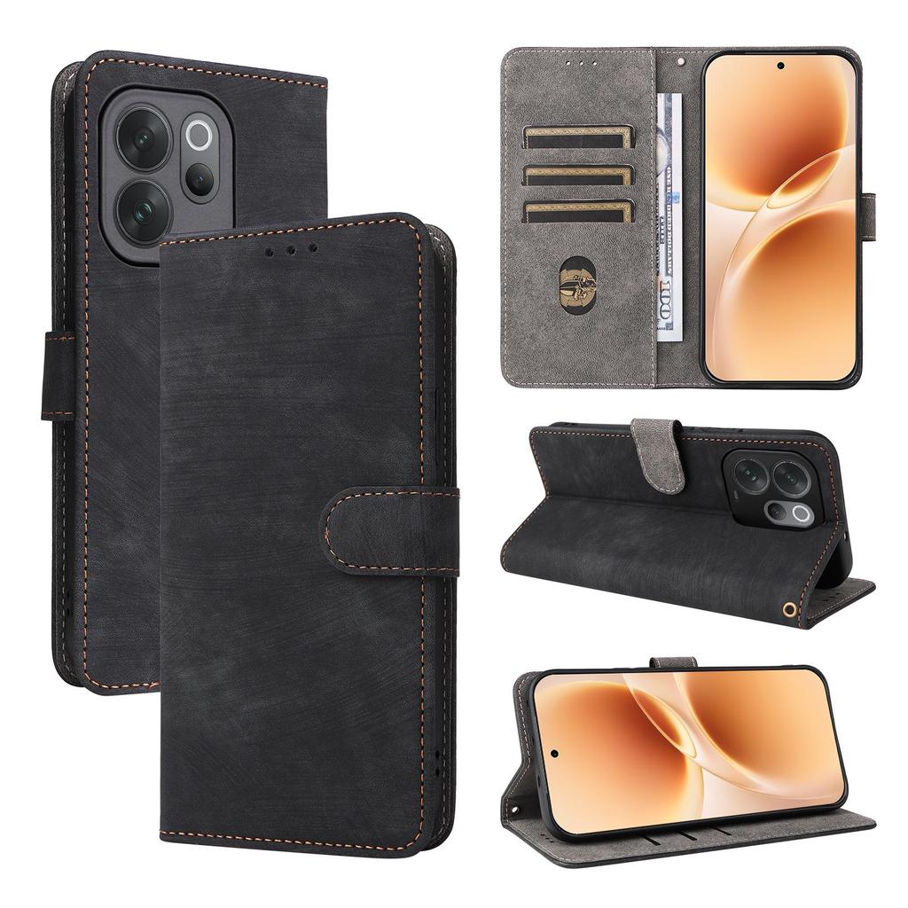 Flip Cover for Vivo V70 5G Leather Case [Flip Vintage Leather] Shockproof Durable Retro Phone Case