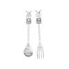 Lovepappa Kaninchen Löffel & Gabel Set