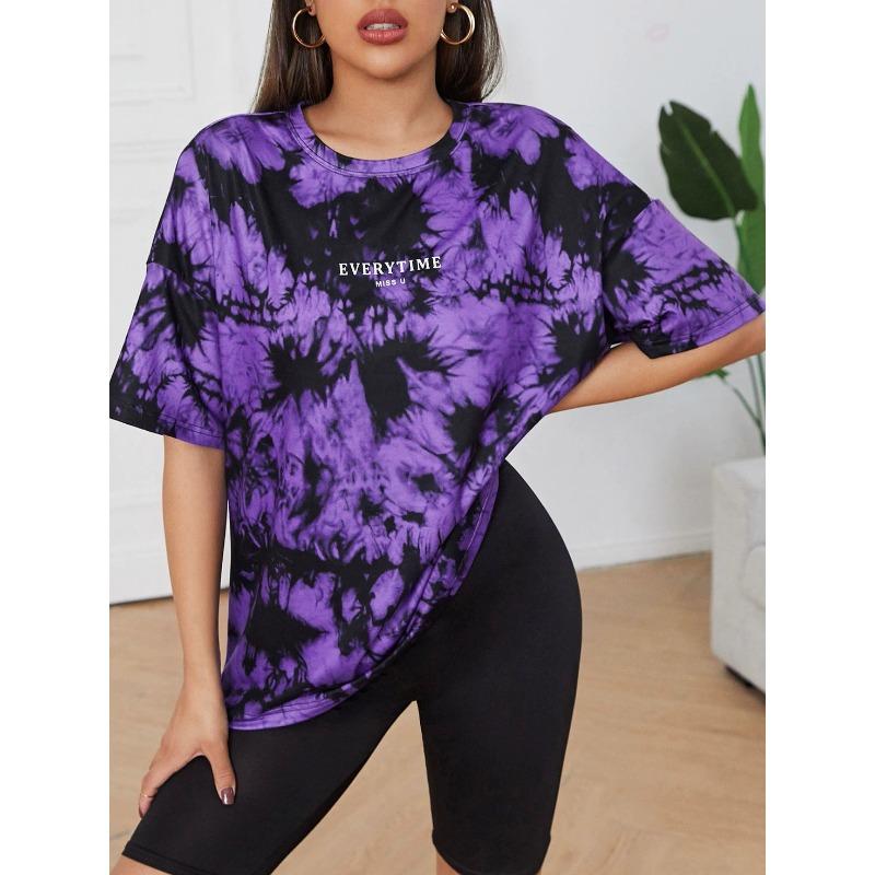 Large Size Women s T-shirt Summer 3D Butterfly Print Short Sleeved T-shirt Fashion Elegant Casual Comfortable O Neck T-shirt S