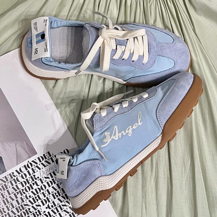 Niche design sense Forrest Gump shoes women's little white shoes 2025 spring new ballet training shoes women's casual sports shoes