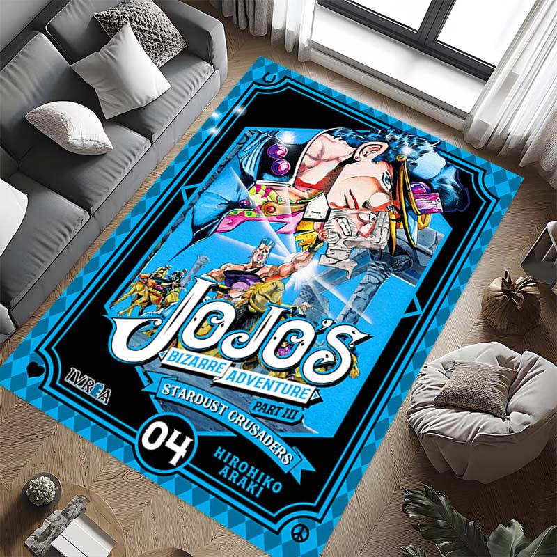 JoJos bizarres Abenteuer: Diamant Unzerbrechliche Teppichbodenmatten Heimdeko Weihnachtsgeschenke Badezimmerteppich Mode