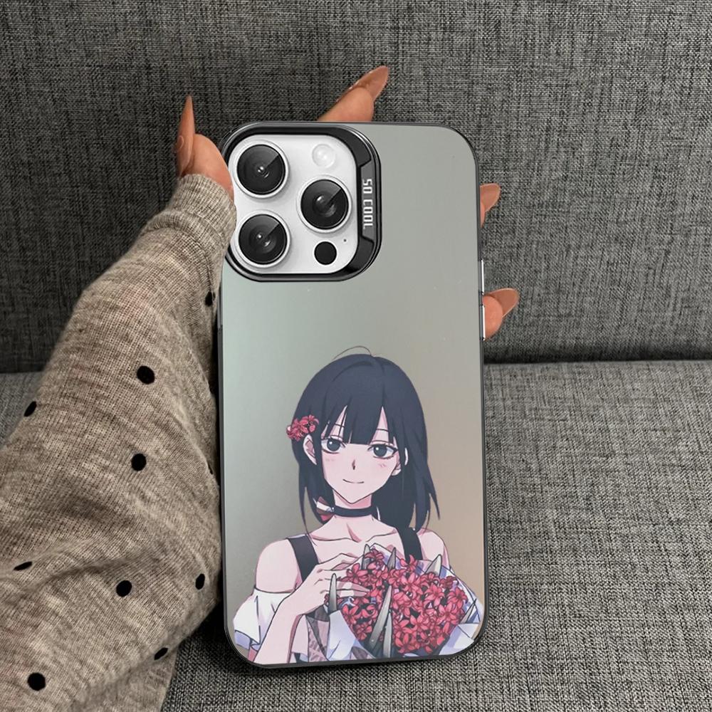 Anime Link Click Time Agent Phone Case For iPhone 16 15 14 13 12 11 Pro Max X XR XSMAX 8 7 Plus Matte Shockproof Back Cover