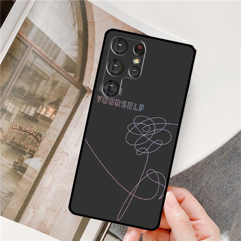 

Чехол для телефона Люби себя для Samsung Galaxy S25 Ultra S9 S10 S20 FE S21 S22 S23 Plus S24 Ultra Полное покрытие Galaxy S20Ultra