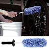Car Wheel Hub Cleaner Microfiber Auto Wheels Detailing Brush Handheld Tire Rim Cleaner for Car Cleaning for Auto Vehicle Washing