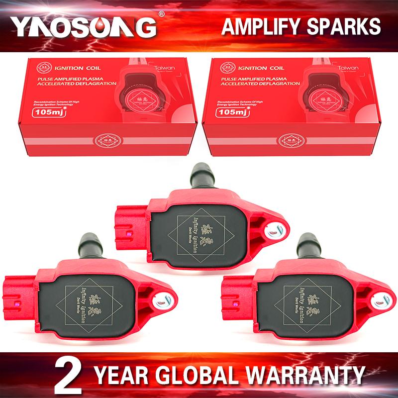 Ignition Coil For Nissan Renault Clio Dacia Duster Smart Fortwo 453 0.9 1.0 1.2 1.6 UF808 22448-00Q0F 22433-2428R