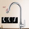360 Degree Rotating Kitchen Faucet Extender Extension Nozzles Universals Faucet Aerator Splashes Filter Water Saving