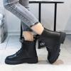 Foreign trade large size platform Martin boots women's British style 2025 autumn and winter new boots locomotive women's boots fashion short boots w