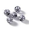 30 Teile/los Acryl Rugby Tennis Basketball Perlen Sport Spacer Perlen für DIY Schmuck Machen Armband Halskette Handwerk Zubehör