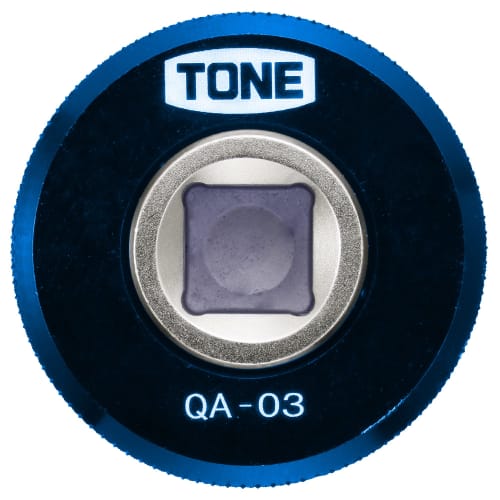 TONE Quick Adapter L-QA-03B Drive Angle 9.5mm (3/8") Blue